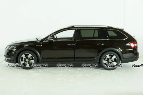 Skoda Octavia Combi (A7) 2017, brown, 2502BR, Paudi 1:18