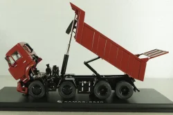Камаз-6540 8х4 самосвал (ранний), бордовый, SSM1238, SSM 1:43 Уценка!