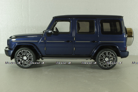 Mercedes G63 AMG Line,  (W463) blue, B66960663, Norev 1:18