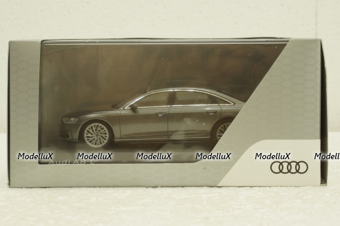 Audi A8 L metallic-grey, IScale 1:43