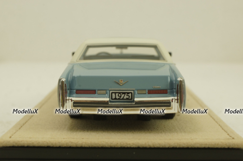 Cadillac Coupe Deville, jennifer blue, STM75602,  Stamp Models 1:43