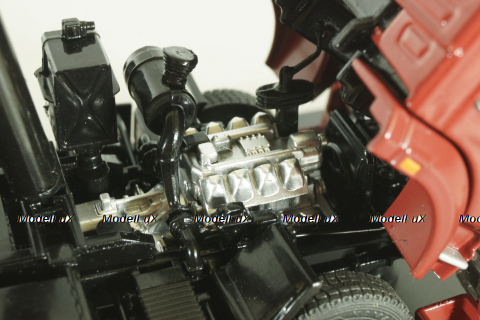 Камаз-6540 8х4 самосвал (ранний), бордовый, SSM1238, SSM 1:43 Уценка!