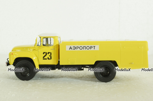 АС-161(130) Аэрофлот, Зил-130 желтый, Автолегенды СССР, Грузовики 1:43