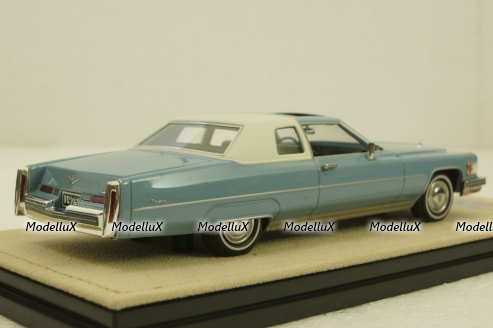 Cadillac Coupe Deville, jennifer blue, STM75602,  Stamp Models 1:43