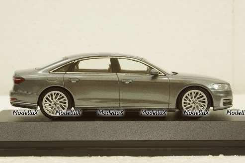 Audi A8 L metallic-grey, IScale 1:43