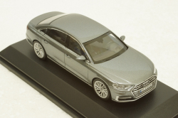 Audi A8 L metallic-grey, IScale 1:43