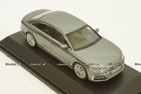 Audi A8 L metallic-grey, IScale 1:43