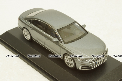 Audi A8 L metallic-grey, IScale 1:43