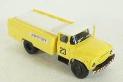 АС-161(130) Аэрофлот, Зил-130 желтый, Автолегенды СССР, Грузовики 1:43