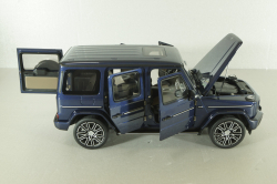 Mercedes G63 AMG Line,  (W463) blue, B66960663, Norev 1:18
