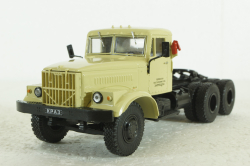 Краз-258Б1, бежевый  Автолегенды СССР, Грузовики 1:43