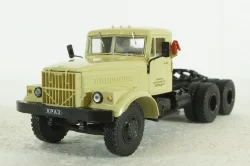 Краз-258Б1, бежевый  Автолегенды СССР, Грузовики 1:43