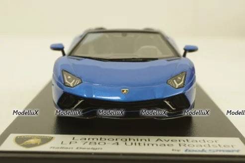 Lamborghini Aventador Ultimae Roadster, blue, LS532A, Looksmart 1:43