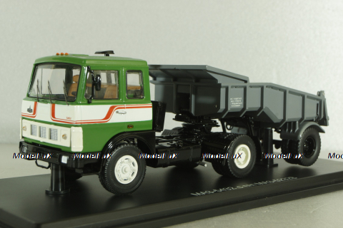 Маз-5432 с п/прицепом самосвалом МАЗ-5232В, SSM1171+SSM7025, SSM 1:43