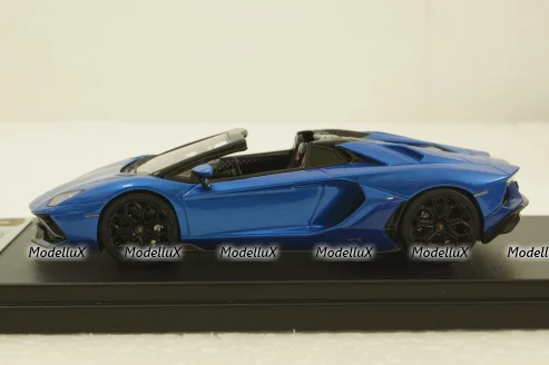 Lamborghini Aventador Ultimae Roadster, blue, LS532A, Looksmart 1:43