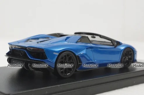 Lamborghini Aventador Ultimae Roadster, blue, LS532A, Looksmart 1:43
