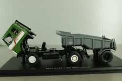Маз-5432 с п/прицепом самосвалом МАЗ-5232В, SSM1171+SSM7025RZ, SSM 1:43