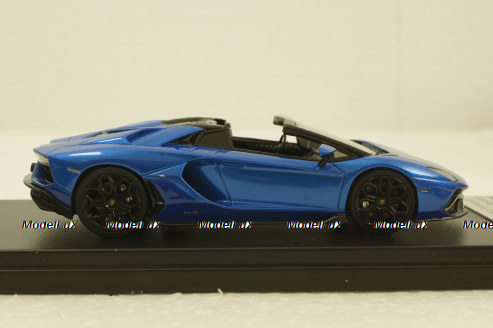 Lamborghini Aventador Ultimae Roadster, blue, LS532A, Looksmart 1:43