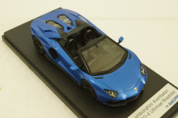 Lamborghini Aventador Ultimae Roadster, blue, LS532A, Looksmart 1:43