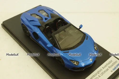 Lamborghini Aventador Ultimae Roadster, blue, LS532A, Looksmart 1:43