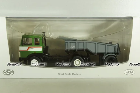 Маз-5432 с п/прицепом самосвалом МАЗ-5232В, SSM1171+SSM7025, SSM 1:43