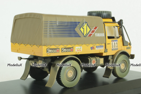 Mercedes Unimog, #503 Rally Paris-Dakar 1984 (P.Bonera - V.Grassi), Norev 1:43