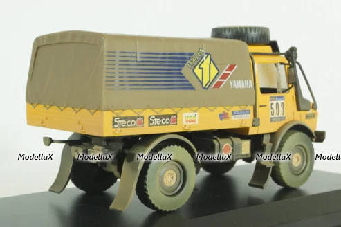 Mercedes Unimog, #503 Rally Paris-Dakar 1984 (P.Bonera - V.Grassi), Norev 1:43
