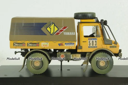 Mercedes Unimog, #503 Rally Paris-Dakar 1984 (P.Bonera - V.Grassi), Norev 1:43