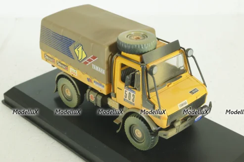 Mercedes Unimog, #503 Rally Paris-Dakar 1984 (P.Bonera - V.Grassi), Norev 1:43