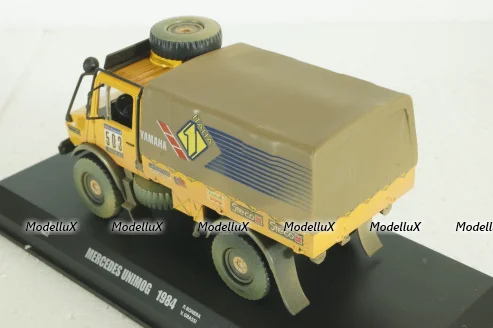 Mercedes Unimog, #503 Rally Paris-Dakar 1984 (P.Bonera - V.Grassi), Norev 1:43