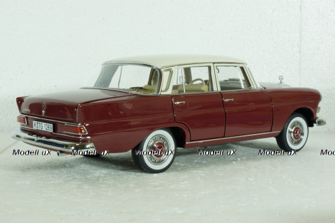 Mercedes 200 (W110) 1966, Red, 183706, Norev 1:18