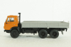  Камаз-5320 бортовой, оранж/сер, TR1019, Наши Грузовики 1:43