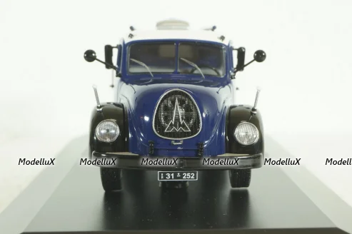 Magirus S6500 fuel truck Aral darkblue, Schuco 1:43