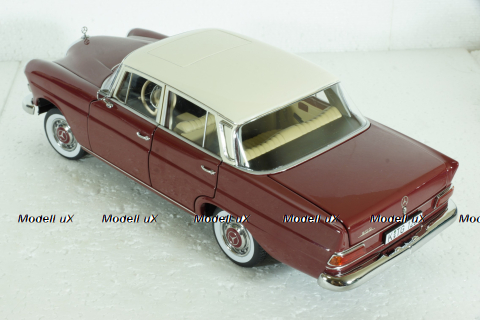 Mercedes 200 (W110) 1966, Red, 183706, Norev 1:18
