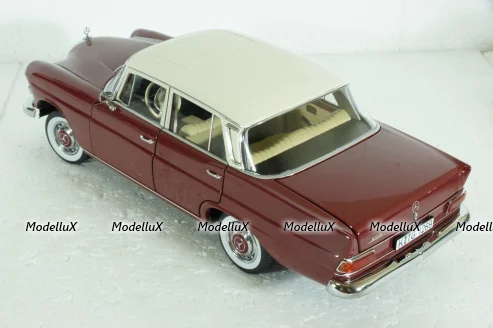 Mercedes 200 (W110) 1966, Red, 183706, Norev 1:18