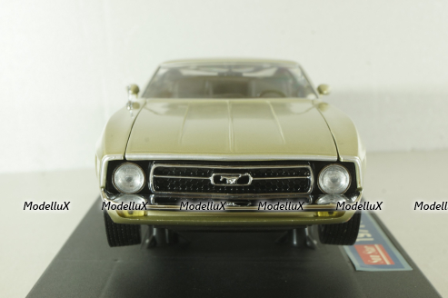 Ford Mustang Mach 1 1971, light grey, 3601, Sun Star 1:18