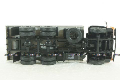  Камаз-5320 бортовой, оранж/сер, TR1019, Наши Грузовики 1:43