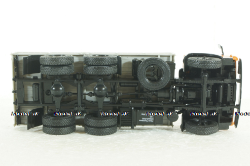  Камаз-5320 бортовой, оранж/сер, TR1019, Наши Грузовики 1:43
