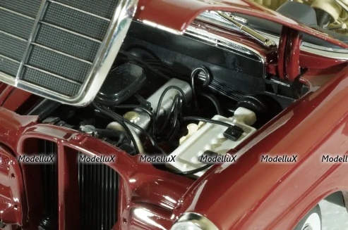 Mercedes 200 (W110) 1966, Red, 183706, Norev 1:18