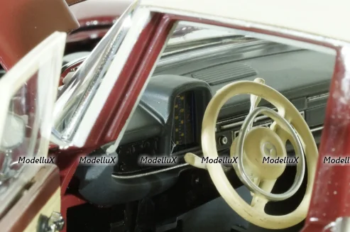 Mercedes 200 (W110) 1966, Red, 183706, Norev 1:18