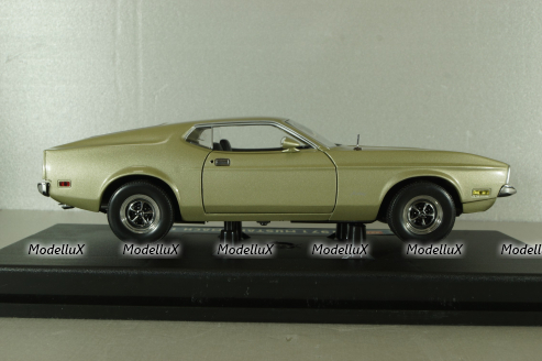 Ford Mustang Mach 1 1971, light grey, 3601, Sun Star 1:18