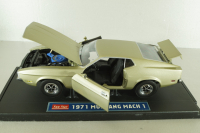 Ford Mustang Mach 1 1971, light grey, 3601, Sun Star 1:18