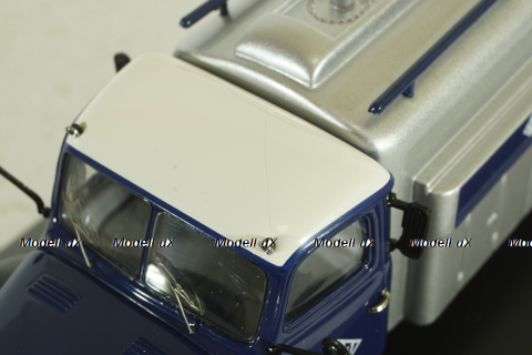 Magirus S6500 fuel truck Aral darkblue, Schuco 1:43