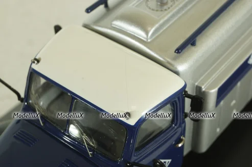 Magirus S6500 fuel truck Aral darkblue, Schuco 1:43