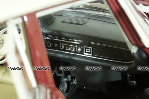 Mercedes 200 (W110) 1966, Red, 183706, Norev 1:18