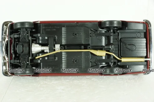 Mercedes 200 (W110) 1966, Red, 183706, Norev 1:18