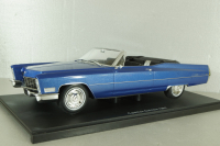 Cadillac DeVille Convertible 1967, blue, 180318, KK-Scale 1:18