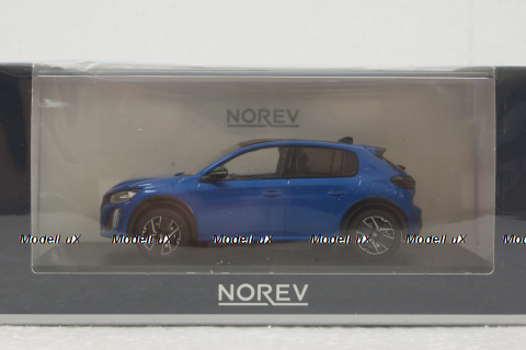 Peugeot 208 GT 2024, vertigo blue, 472843, Norev 1:43