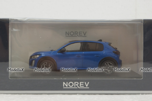 Peugeot 208 GT 2024, vertigo blue, 472843, Norev 1:43
