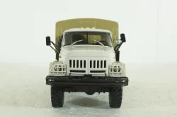 Зил-131 с тентом, белый, TR1008, Наши Грузовики 1:43